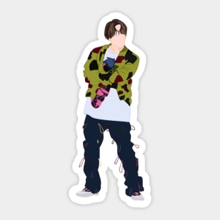 jhope chicken noodles soup songs outfit Sticker